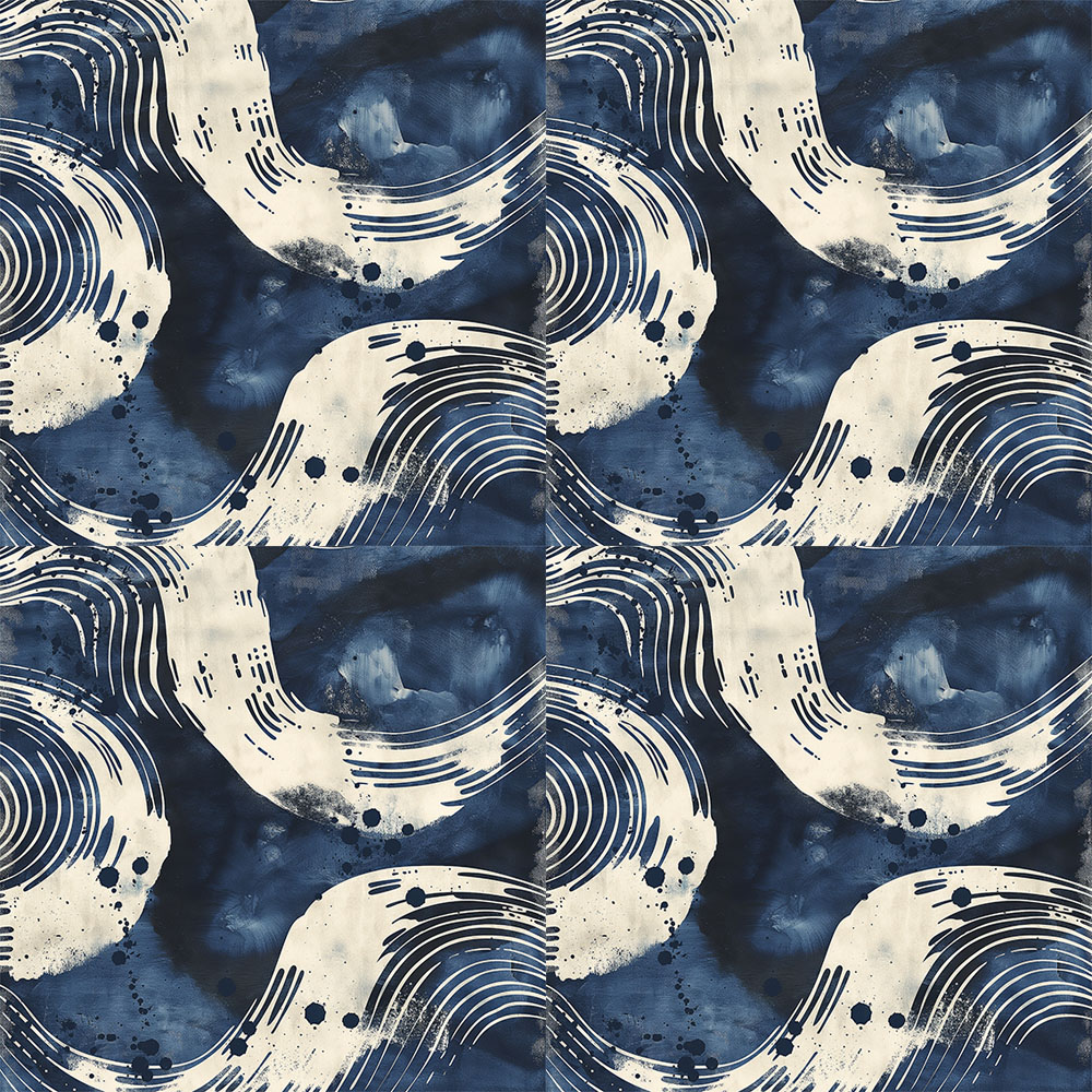 papier peint intissé de 100 x 100 cm par rouleau de 1 ou 4 feuilles, soit 1 ou  4 m2 en finition mat ou lessivable