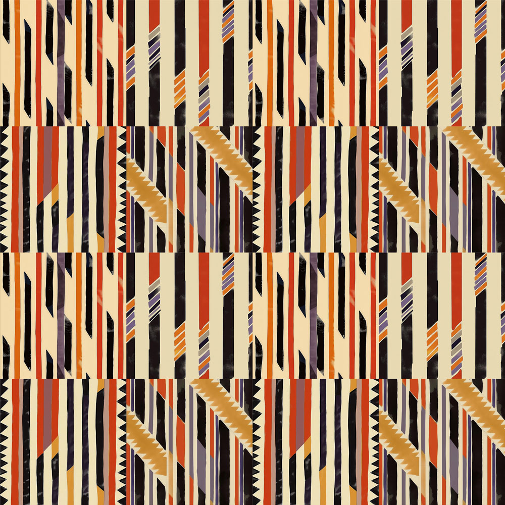 papier peint intissé de 48 x 48 cm, vendu par coffret de 16 feuilles pour couvrir 4 m2 en finition mate ou lessivable