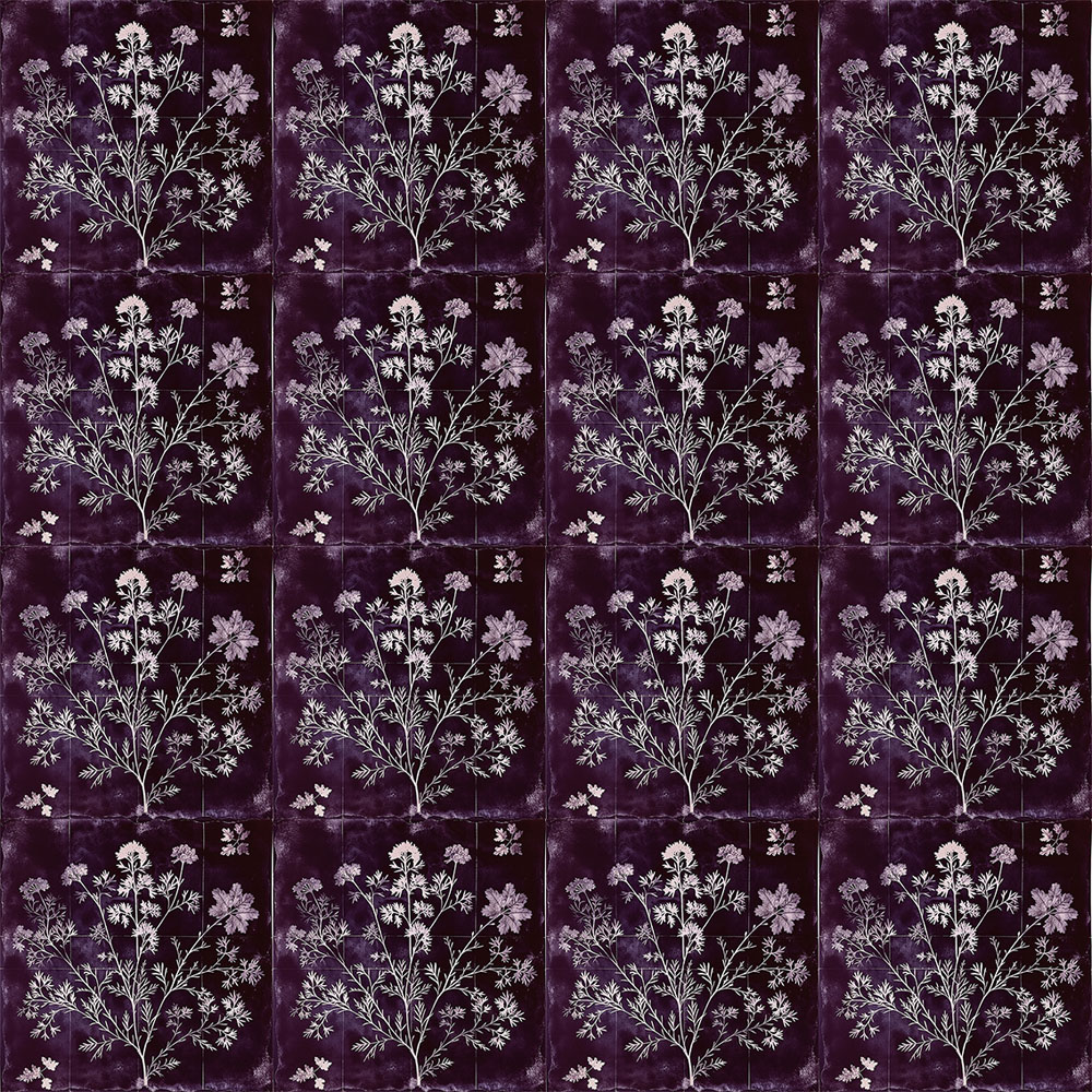 papier peint intissé de 48 x 48 cm, vendu par coffret de 16 feuilles pour couvrir 4 m2 en finition mate ou lessivable