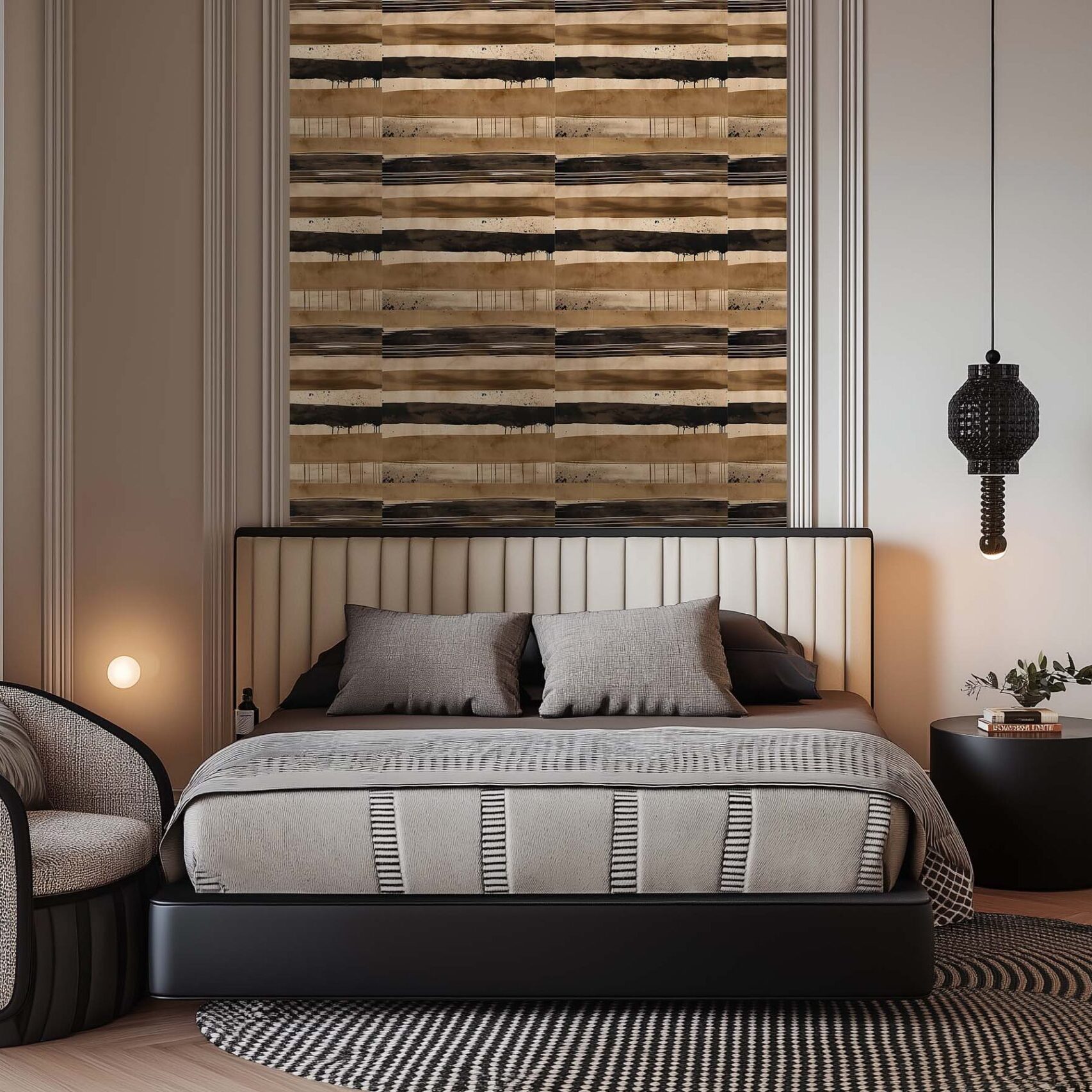 Wallpaper sheet no. 11 - Toledo Noir