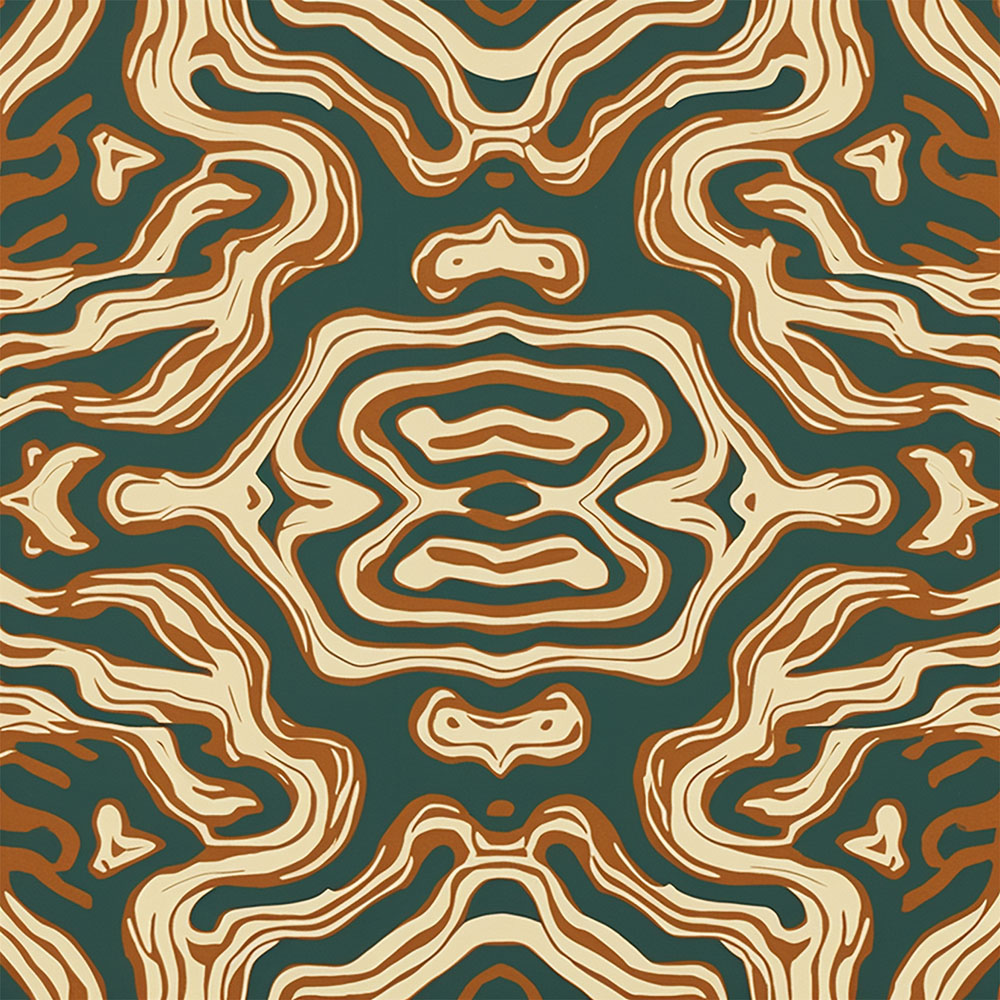 Feuille de papier peint n°14 - Frisco Psyche