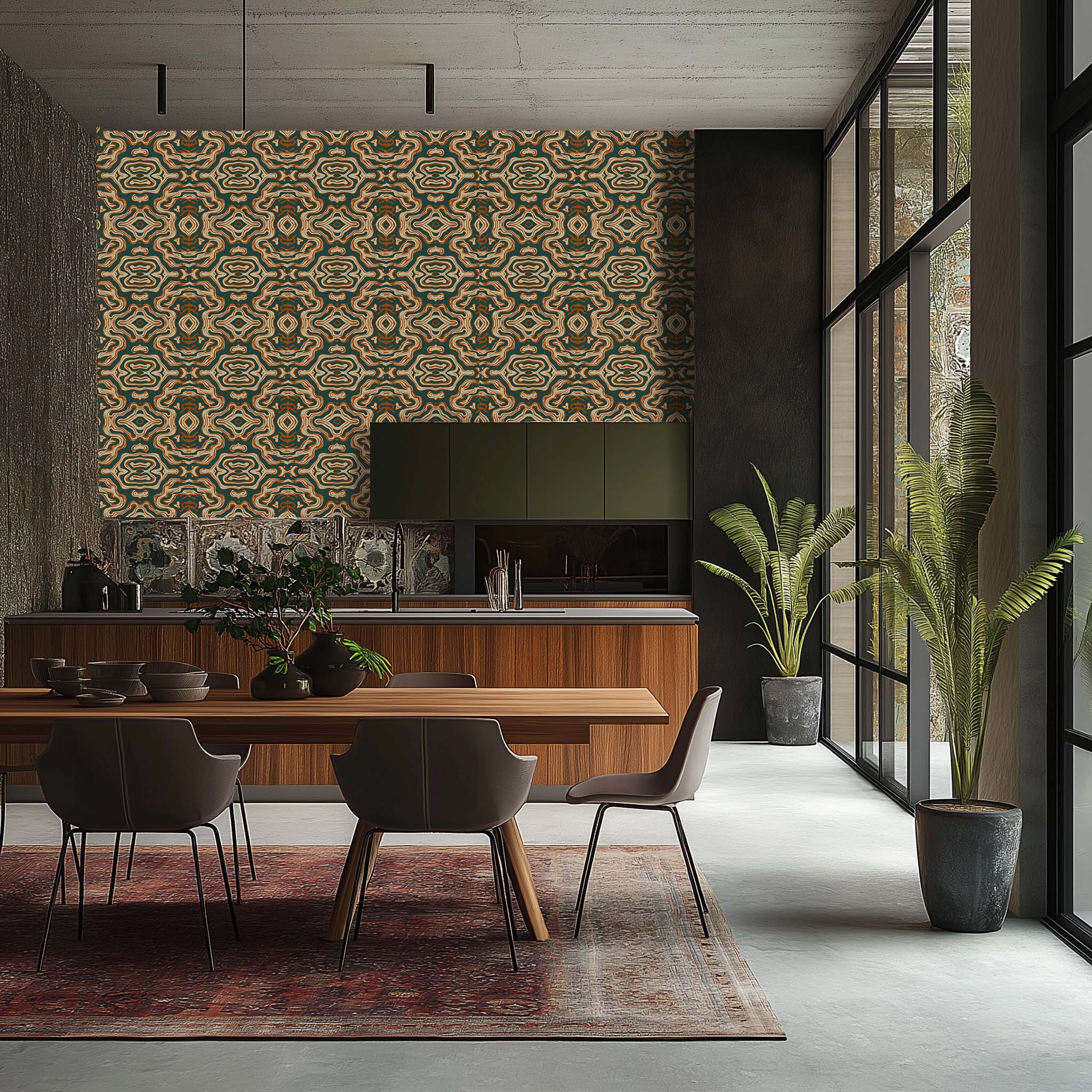 Feuille de papier peint n°14 - Frisco Psyche