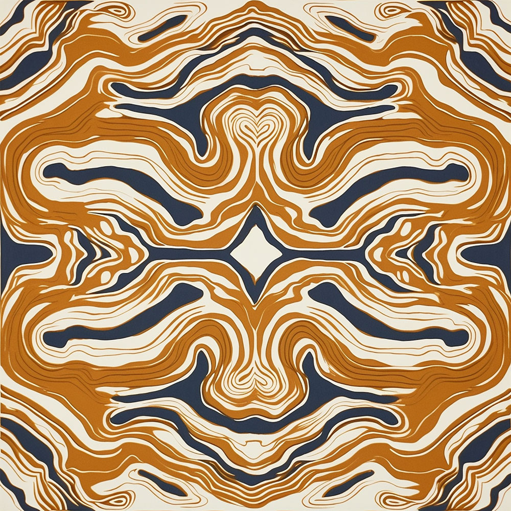 Feuille de papier peint n°15 - Frisco Psyche