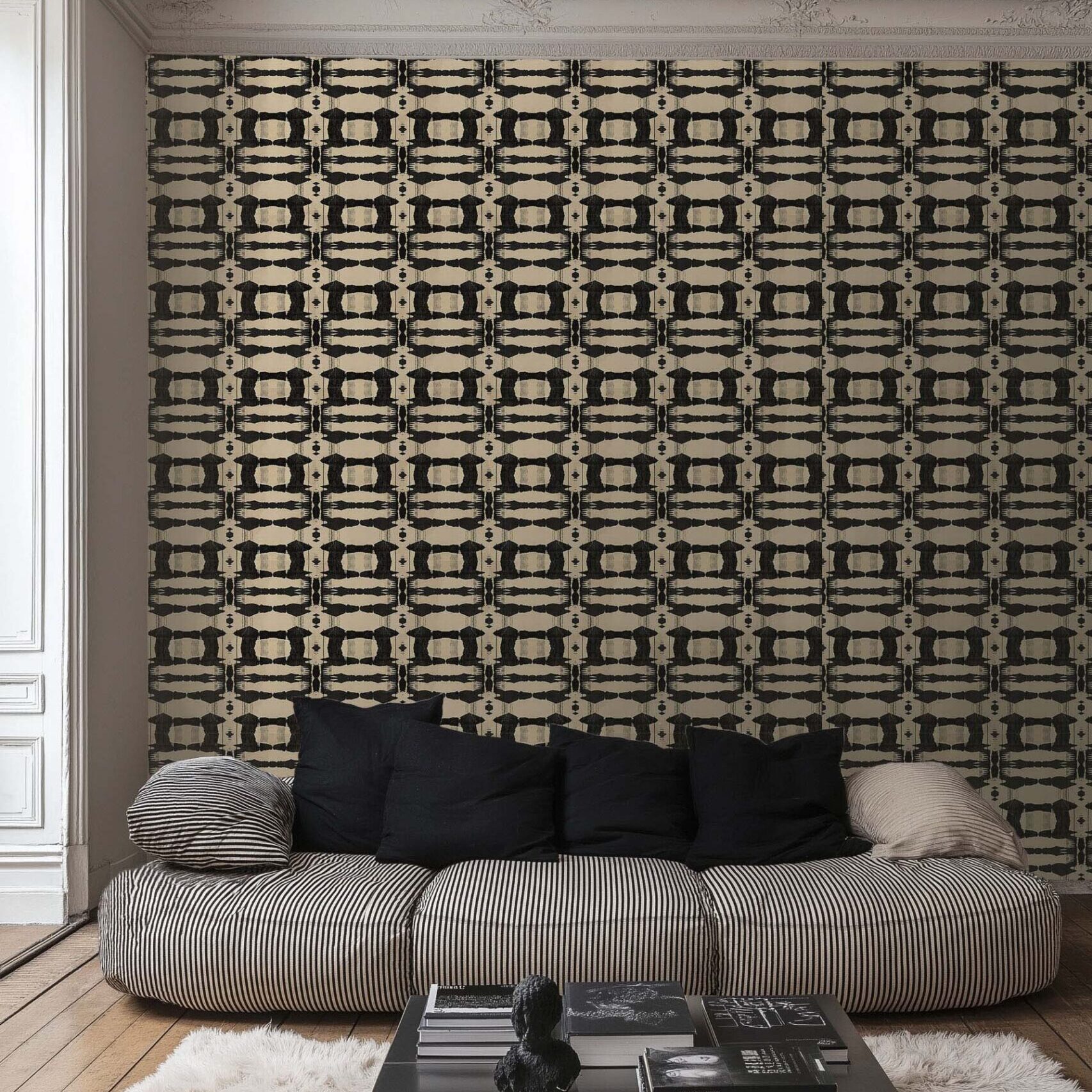 Wallpaper sheet no. 16 - Toledo Noir