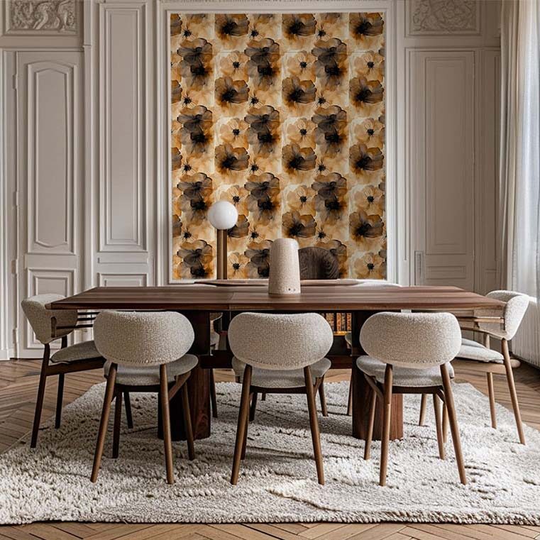 Feuille de papier peint n°18 - Toledo Noir