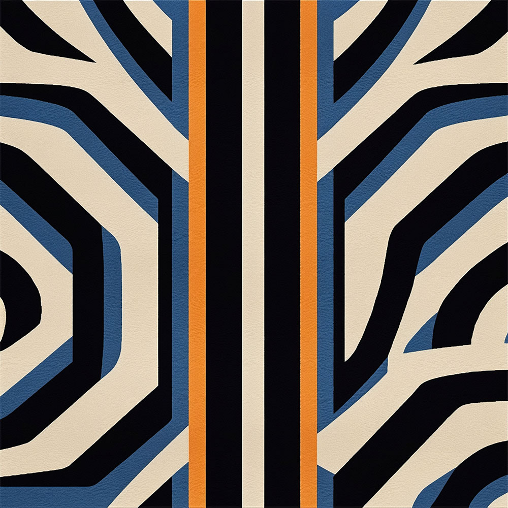 Feuille de papier peint n°3 - Frisco Psyche