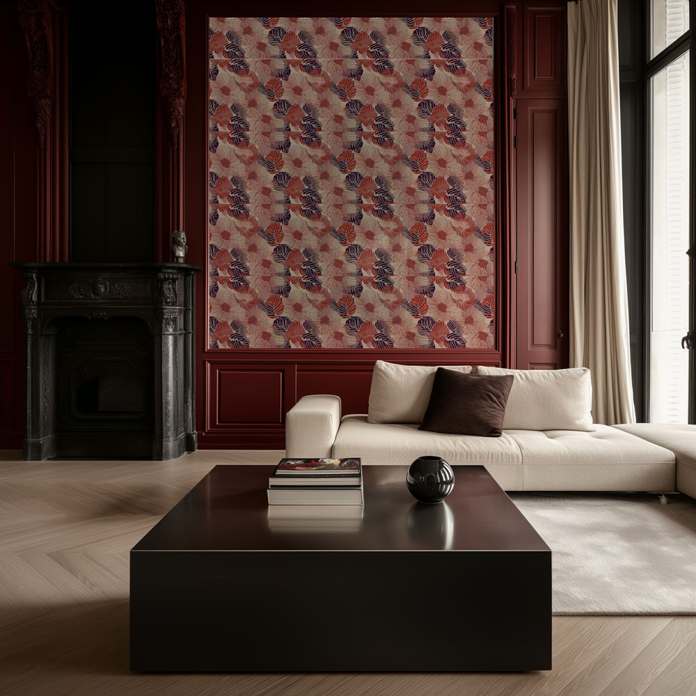 Wallpaper sheet no. 3 - Sienna Terra