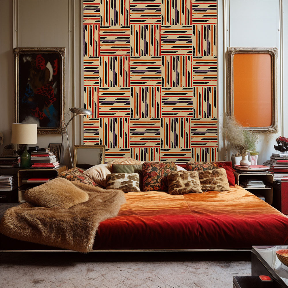 Wallpaper sheet no. 4 - Frisco Psyche