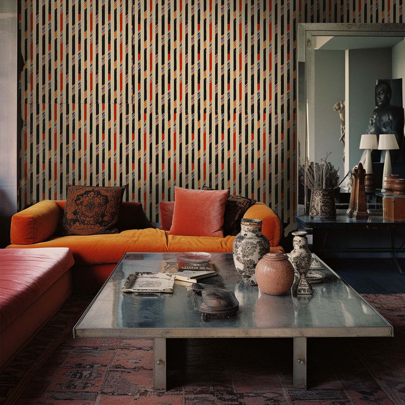 Wallpaper sheet no. 5 - Frisco Psyche