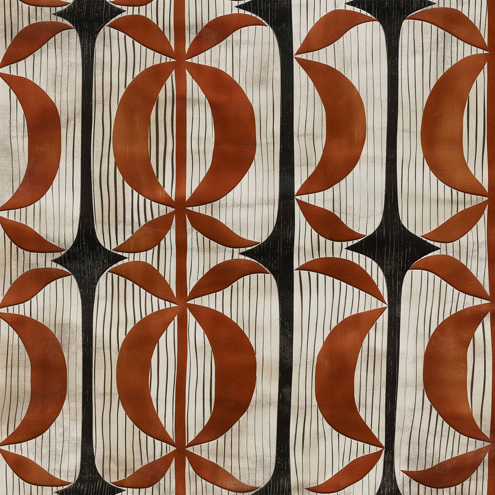 Feuille de papier peint n°7 - Sienna Terra