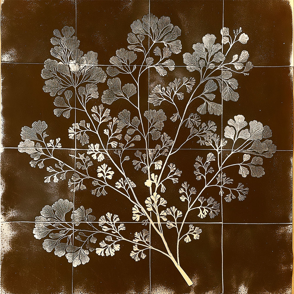 Feuille de papier peint n°7 - Vienna Herbarium