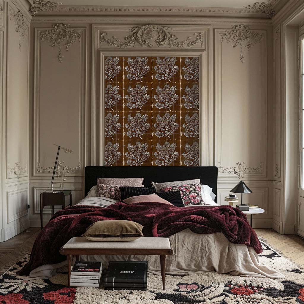 Feuille de papier peint n°7 - Vienna Herbarium