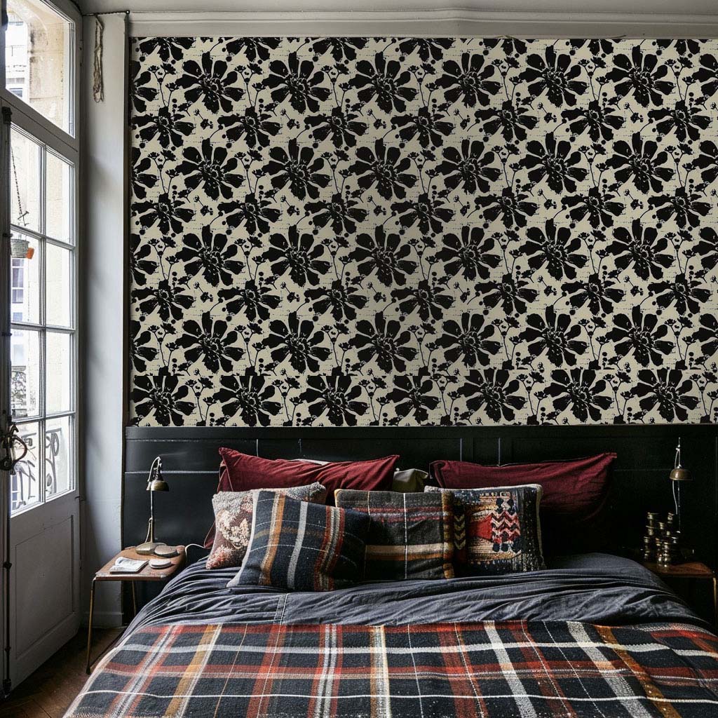 Wallpaper sheet no. 8 - Toledo Noir