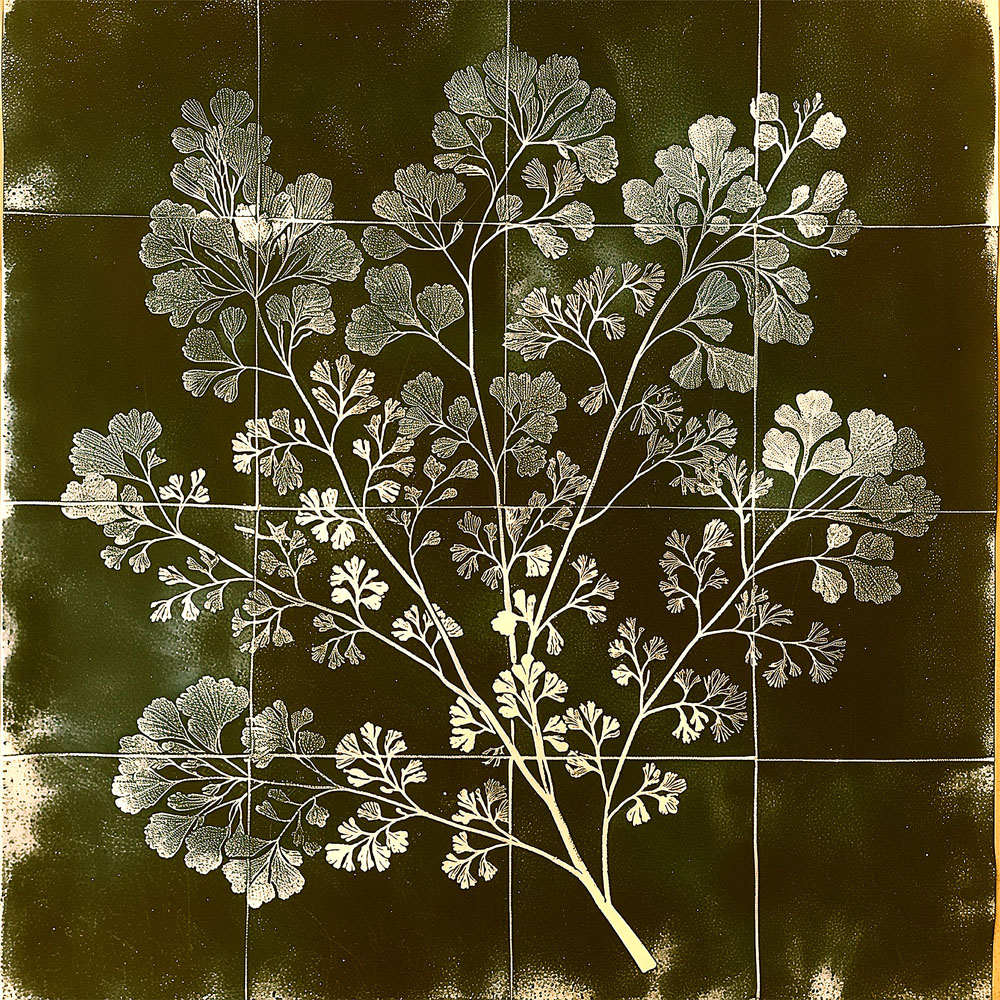 Feuille de papier peint n°8 - Vienna Herbarium