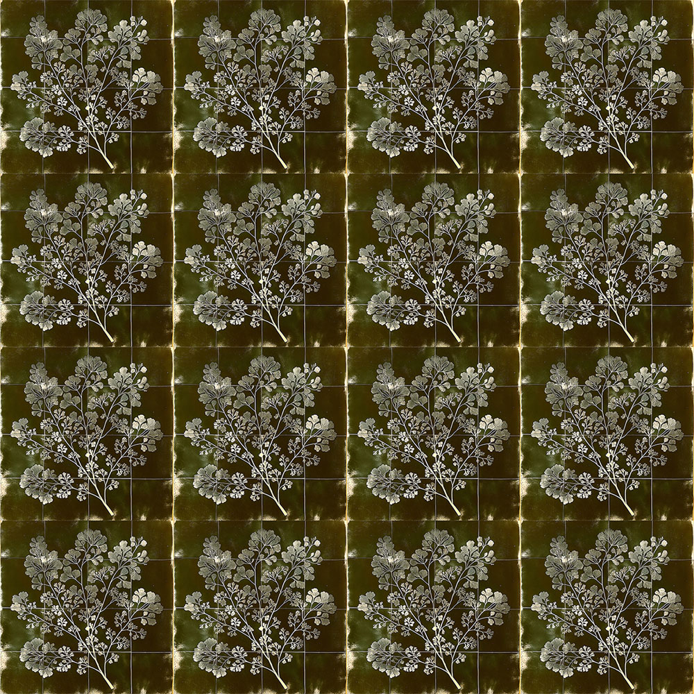 papier peint intissé de 48 x 48 cm, vendu par coffret de 16 feuilles pour couvrir 4 m2 en finition mate ou lessivable