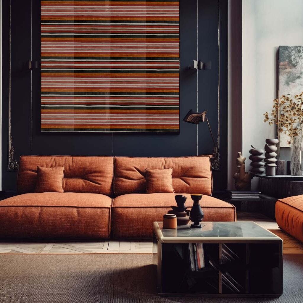 Wallpaper sheet no. 9 - Sienna Terra