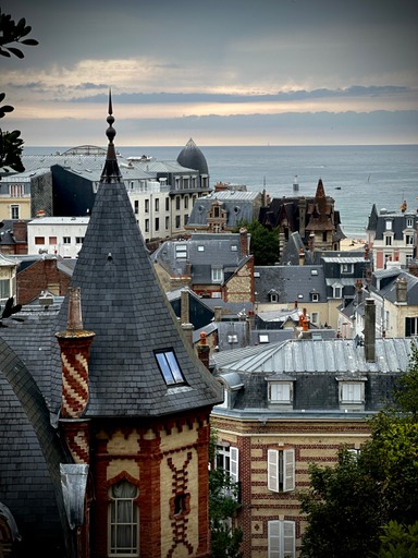 photo de Trouville par l'artiste Aude Joli Jour