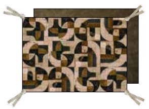 Housse de coussin Dandy Kaki - petit rectangle