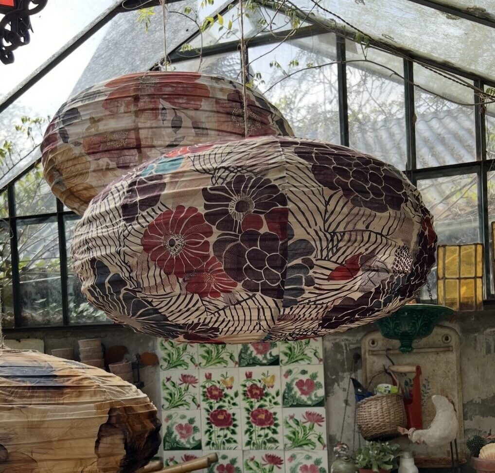 SUSPENSION EN TISSU HERBARIUM - Collection Vienna Herbarium