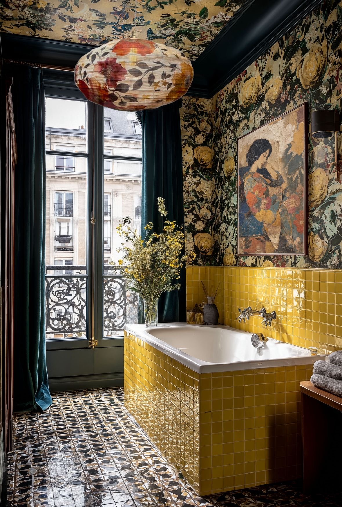 papier peint XL joli jour paris