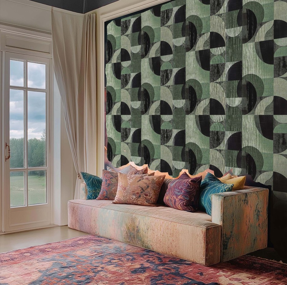 Sheet of wallpaper n°11 - Venice Céleste