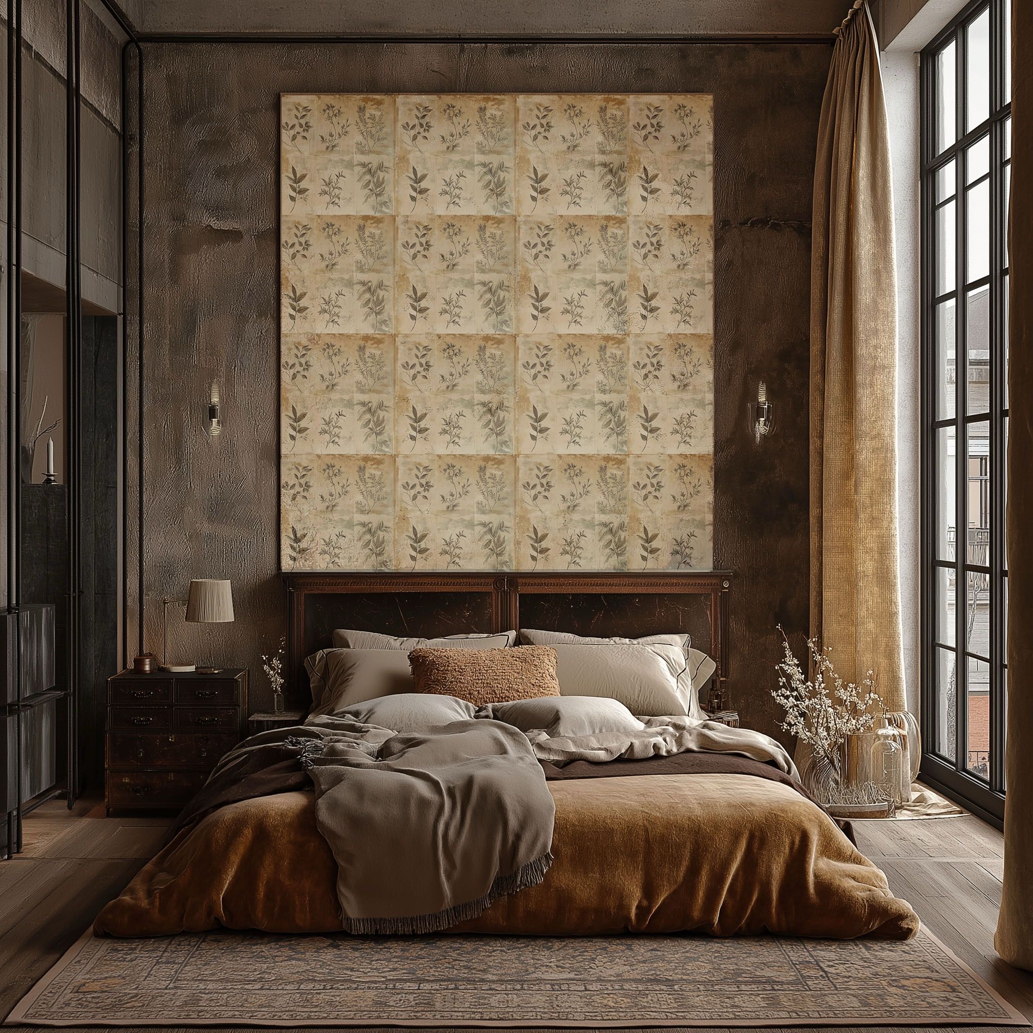 Feuille de papier Peint n°2 - Venice Céleste