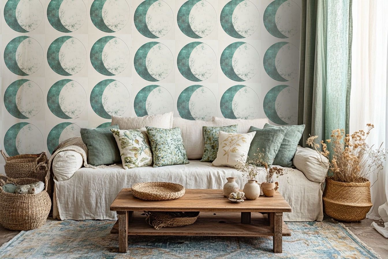 Sheet of wallpaper n°7 - Venice Céleste