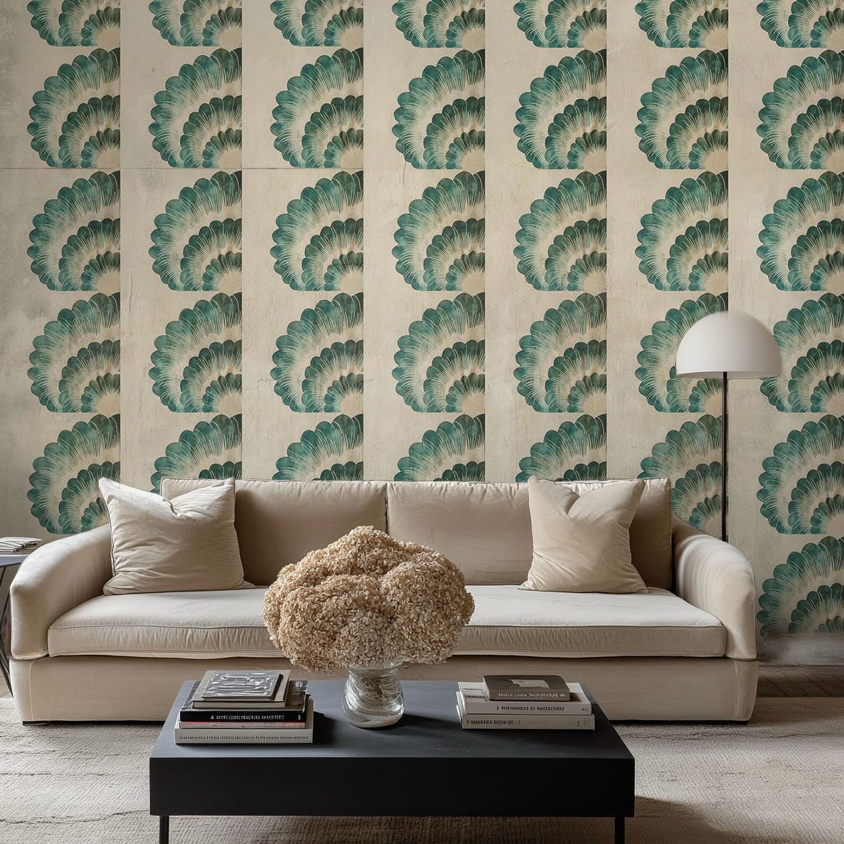 Sheet of wallpaper n°8 - Venice Céleste