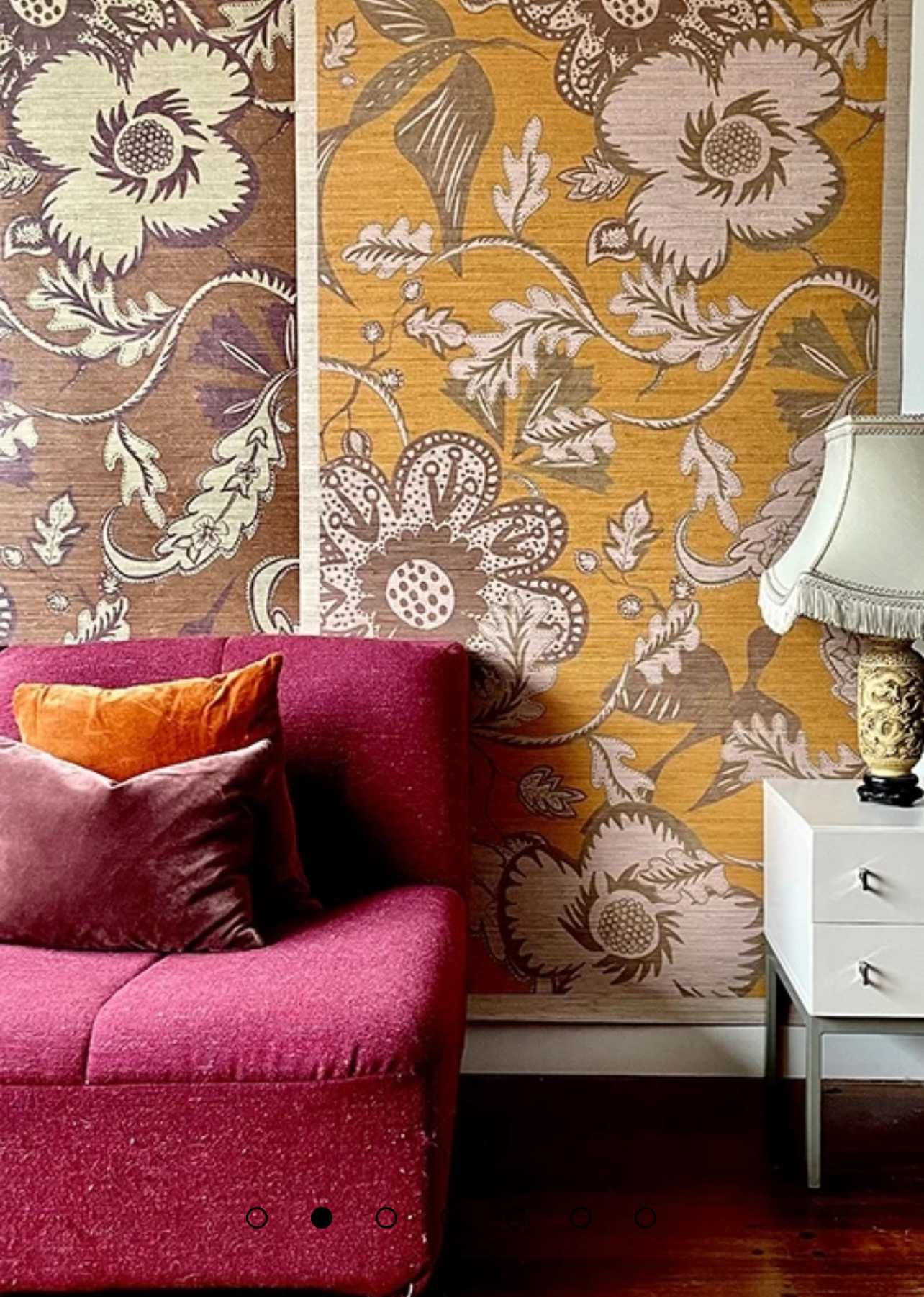 Hemp panel n°1: The yellow Indian