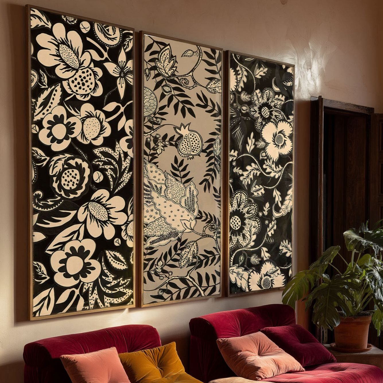 peinture mat poudré marron