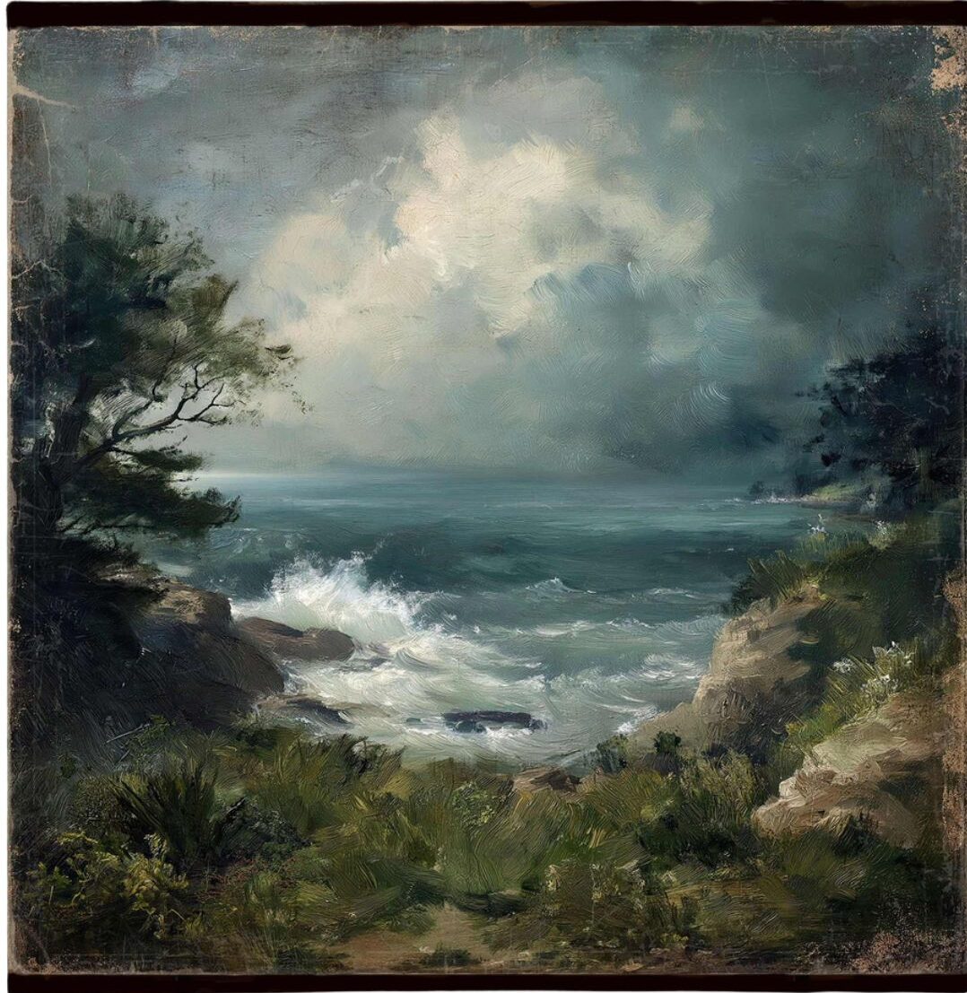 Toile vagabonde n°6 : Le rivage