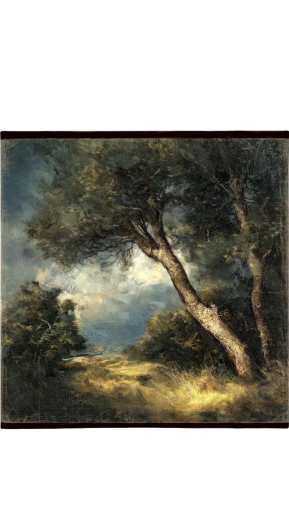 Toile vagabonde n°5 : Under the storm